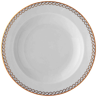 Vera Wang Swirl Bone China Soup Plate Vera Wang Swirl Bone China Soup Plate